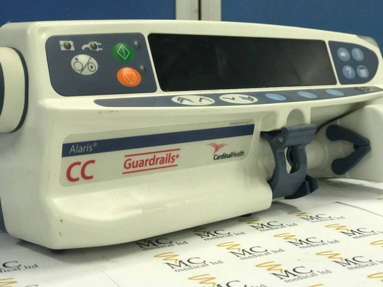 Alaris CC Plus Syringe Pump with Guardrails Safety Software MC Medical