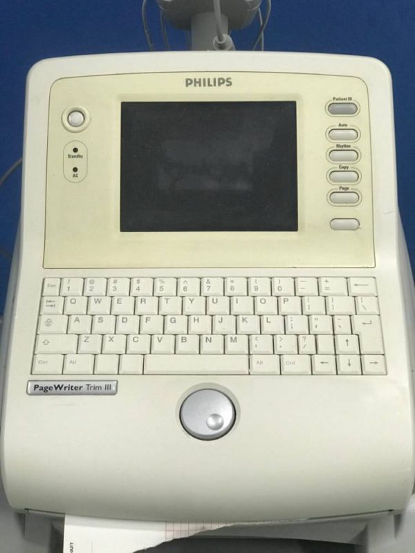 Philips PageWriter Trim III Cardiograph mc medical mike craven medical medical devices medical equipment used medical second hand medical medical components medical spares medical parts