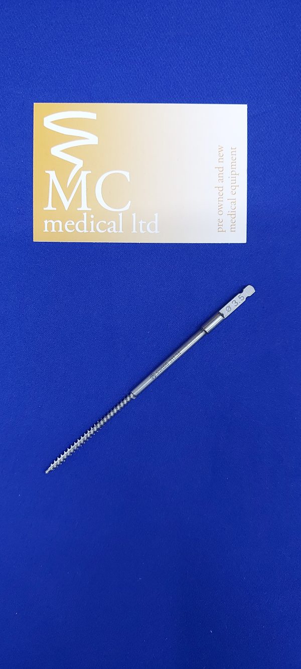 Synthes 311 34 tap for 4km b one screws110mm mcmedical mike craven new used medical equipment parts spares