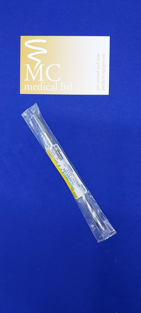Synthes310.45drillbit4.5mm130,115mmjacobschuckfit mcmedical mike craven new used medical equipment parts spares